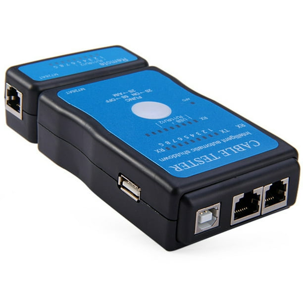 Comprobador de Cables RJ45 USB - Herramientas para Cables y