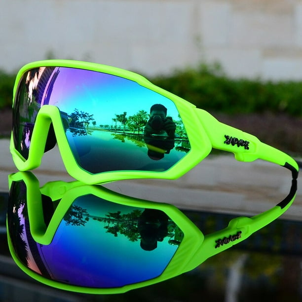 Kapvoe-Gafas de ciclismo para hombre y mujer, lentes fotocromáticas para  deportes al aire libre, correr, Mtb, 1 lente qiuyongming unisex