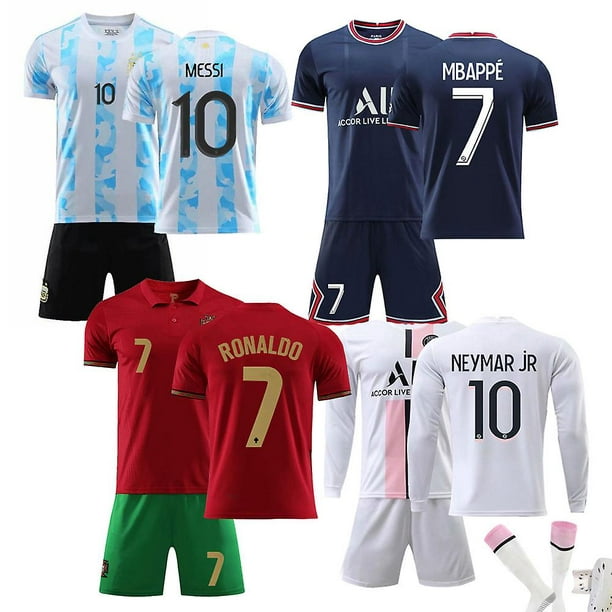  WYUN Camiseta Neymar #10 para hombres y niños, camiseta de  fútbol de fútbol de la nueva temporada 2020/2021, camiseta de entrenamiento  de partidos, blanco-18 : Ropa, Zapatos y Joyería