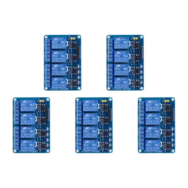 Módulo Optoacoplador, Placa De Expansión De Relé RPi De 6 Canales Para Escudos De Relé Raspberry