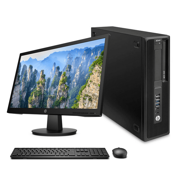 Renewed Desktop Renewed HP Z240 SFF Workstation - Intel I5-6500