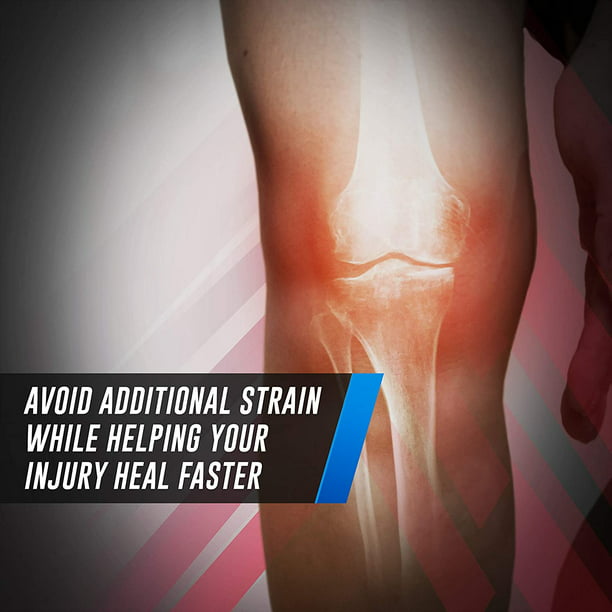 Athletec - Rodillera deportiva de compresión para dolor de rodilla, dolor  en las articulaciones, alivio de la artritis, desgarro y lesiones de
