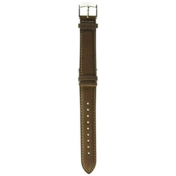 Reloj Timex Southview con correa de piel para hombre, de 41mm,  bronceado/tono oro rosado/blanco