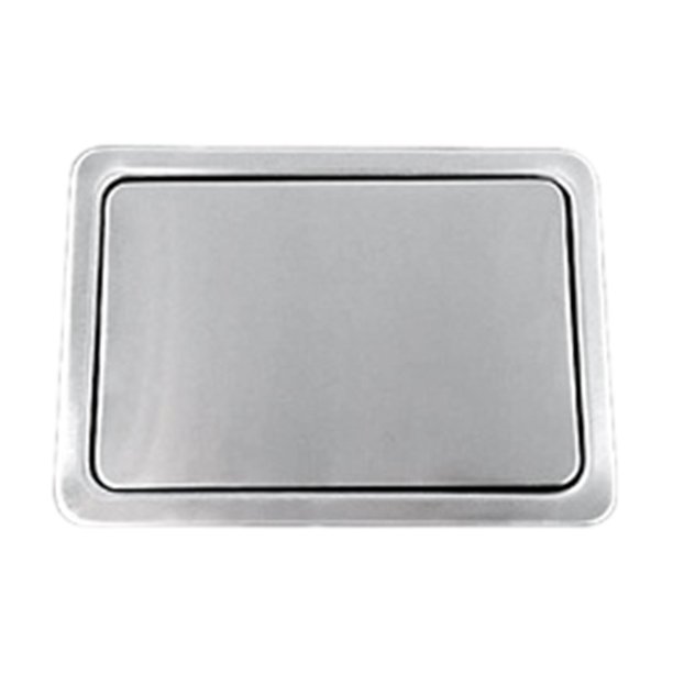  Cubo de basura tipo pedal con tapa, para sala de estar, cocina,  dormitorio, baño, pequeño cubo de basura cuadrado para reciclaje (color  gris, tamaño: 8L) : Hogar y Cocina