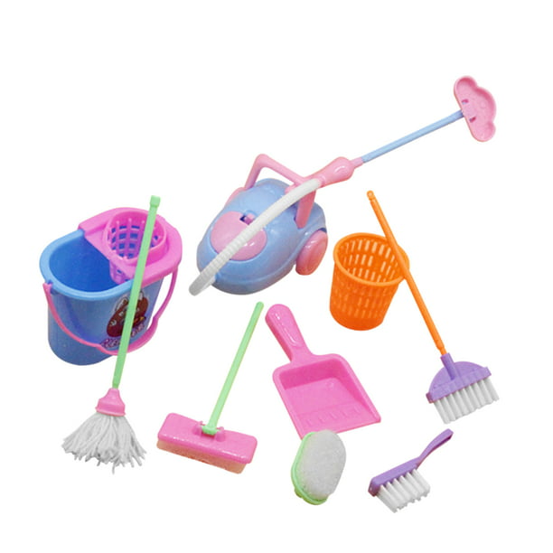 DYNWAVE Juguete de limpieza para niños Escoba Papel Mop Spray para niños  Regalos de Pascua