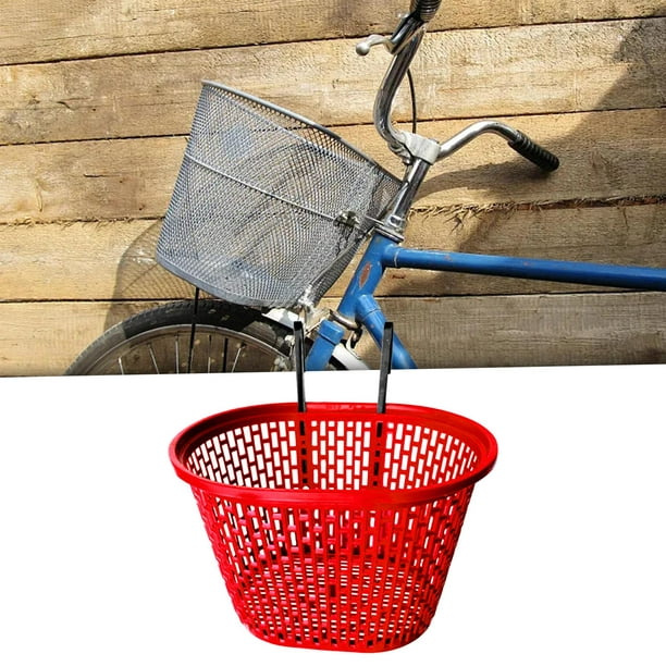 Ganchos bles de la cesta delantera de la bicicleta plegable para ir de  compras, montar en bicicleta Sharpla Cesta de bicicleta para niños