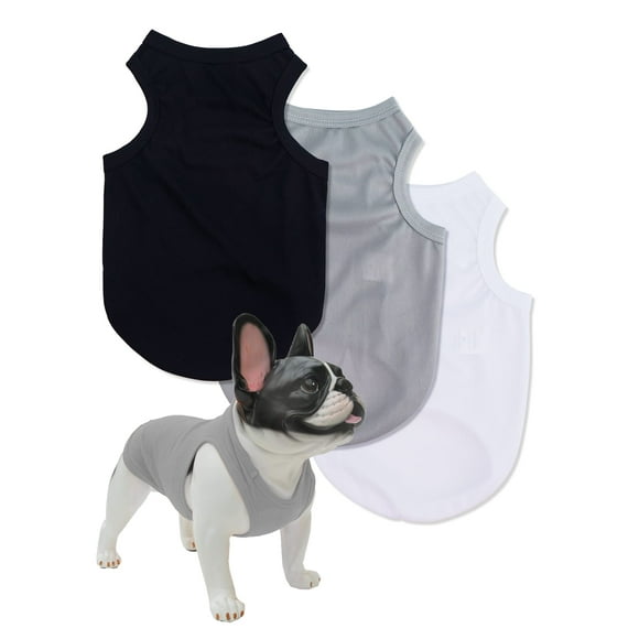 3pcs polyester solid color vest set redyellowgreen antiflea reducing hair shedding insulating breathable suitable for indoor and outdoor for