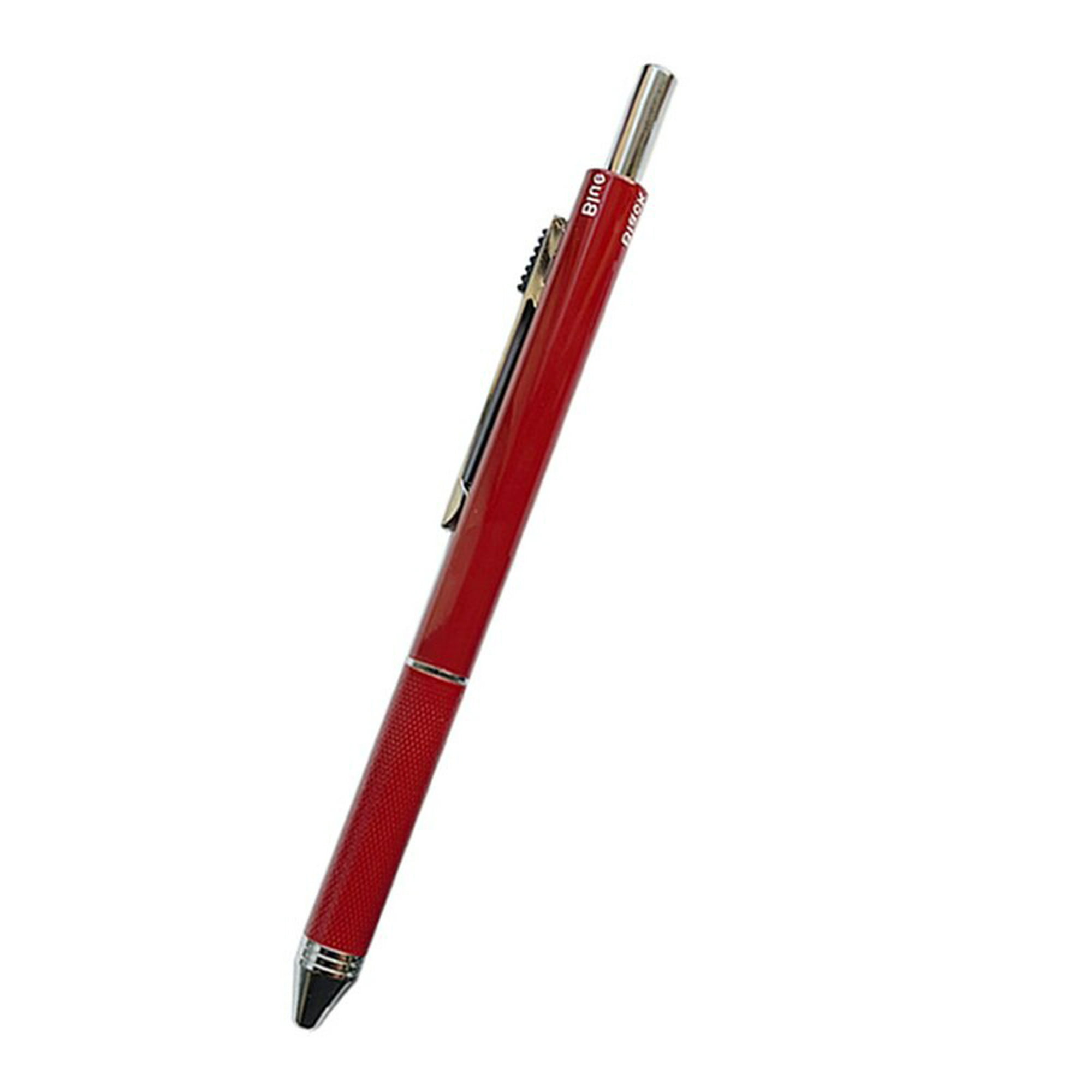 Bolígrafo Multicolor de Metal 4 en 1 con Sensor de gravedad, bolígrafo de  bola de 3
