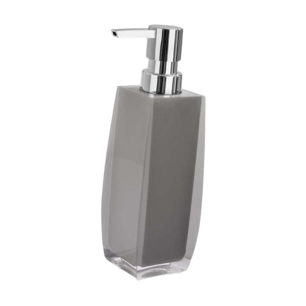  Dispensador de jabón líquido recargable de manos de alta  calidad, dispensador de jabón de cristal de cristal para el hogar y el baño  manual de loción dispensador de botellas (color 