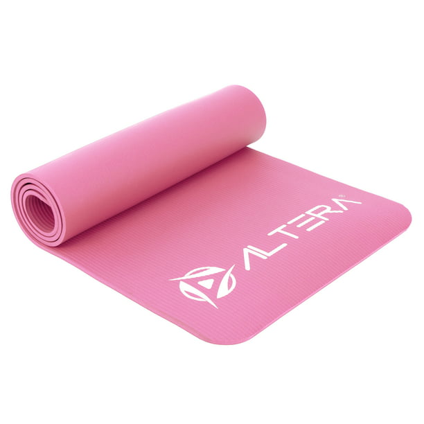 Tapete para Yoga y Pilates Altera NBR0518 Grosor 1cm Pilates Foam 184x61 cm  Rosa