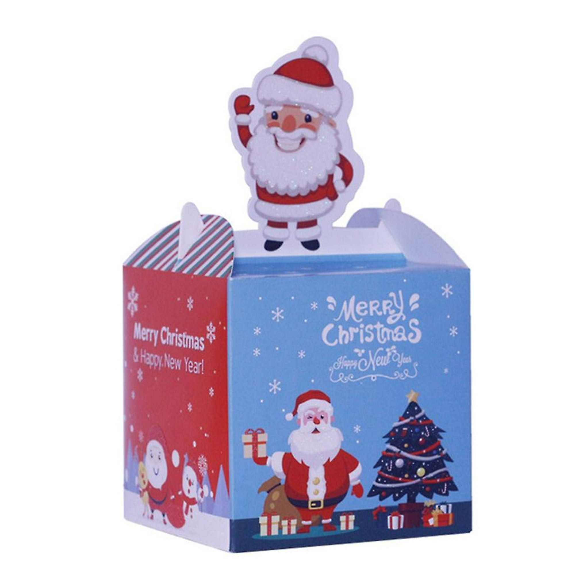 Pack 12 Cajas De Regalo Pequeñas 15 Cm Navidad Pascua Niños