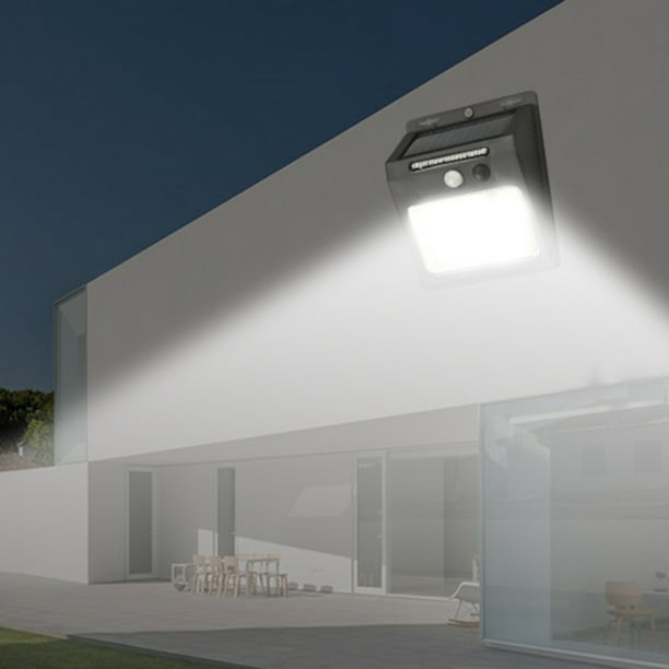 LED Luz Solar Para Exterior Luces Jardin Focos Lampara de pared Solares De  Calle