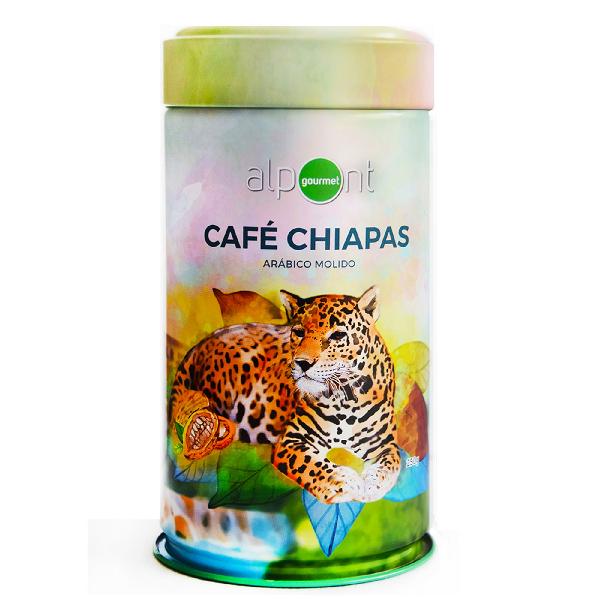 Café Chiapas Molido Alpont Gourmet Lata 250 G Alpont Notas De Cata Acidez Brillante Con Citrico 