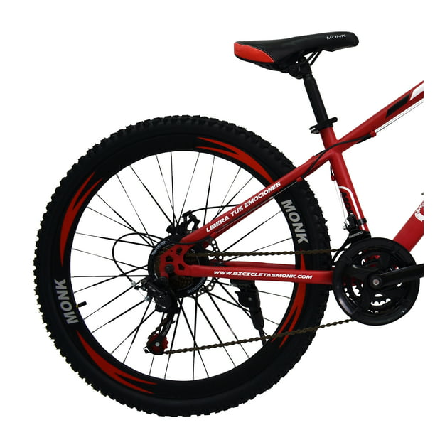 Monk Bicicleta Montaña Inxss Shimano F/DIS Rodada 26 21 Vel (Amarillo) :  : Deportes y Aire Libre