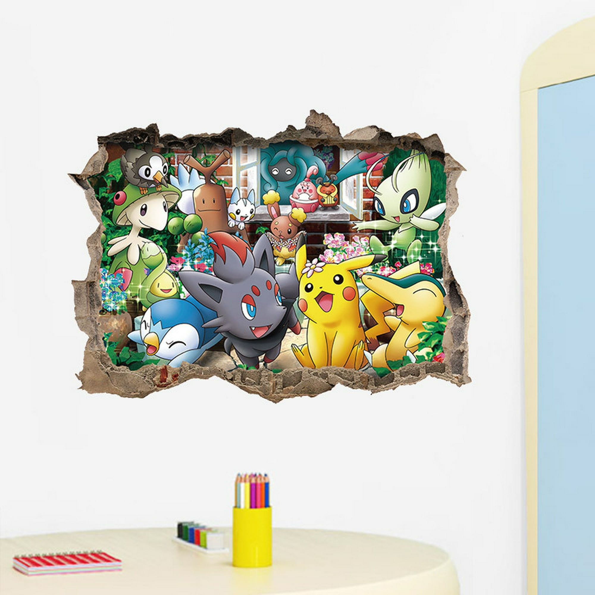 Pegatinas De Pokémon Pikachu Para Niños, Juguetes Stiker De