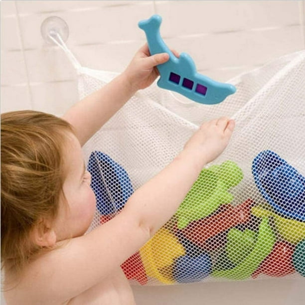 Organizador de juguetes de baño niños, red de juguete de baño grande perfecta para bañera, red Ormromra LL-1320 | Walmart en línea
