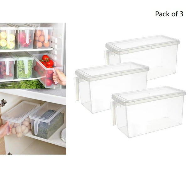 Caja de almacenamiento de bebidas para refrigerador, organizador