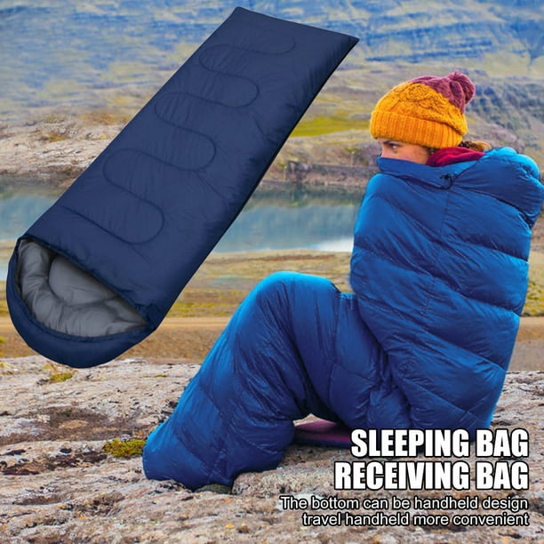 Bolsa De Dormir Saco de dormir al aire libre ultraligero Saco de dormir de  senderismo de viaje al aire libre cálido de 4 estaciones Likrtyny Para  Estrenar