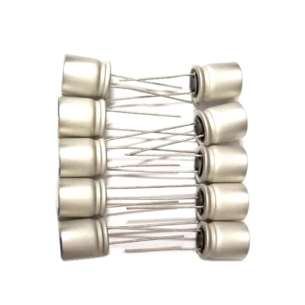 Condensadores electrolíticos de aluminio polarizado RS - Electrónica - Condensadores  electrolíticos de aluminio polarizado
