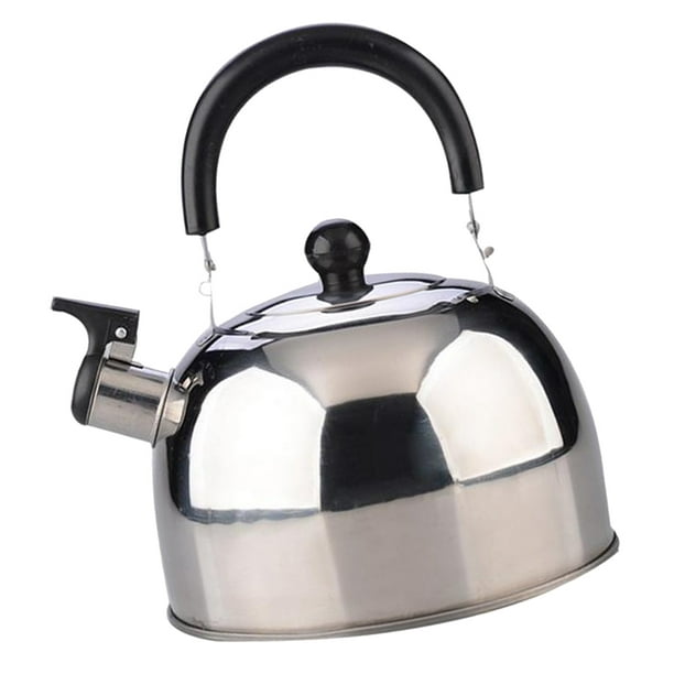 CALLARON Hervidor de té de aluminio olla para hervir agua tetera tetera de  metal tetera clásica para cocina hogar 075 l