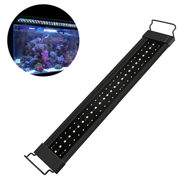 Luz de acuario plantada, luz LED de espectro completo para peceras