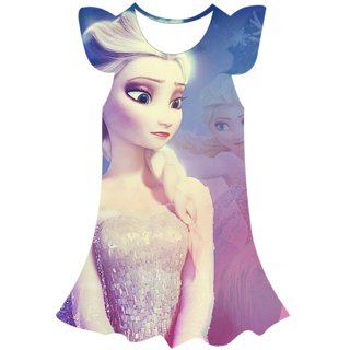 Lilo & Stitch-Disfraz de Disney para niñas, ropa nueva para Cosplay,  Halloween, fiesta de cumpleaños, vestido con estampado de dibujos animados  para niños, 2023 - AliExpress