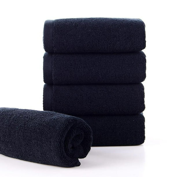 COZYART Juego de 6 toallas de baño negras de lujo de algodón turco para  hotel, toallas de baño gruesas con 2 toallas de baño, 2 toallas de mano, 2