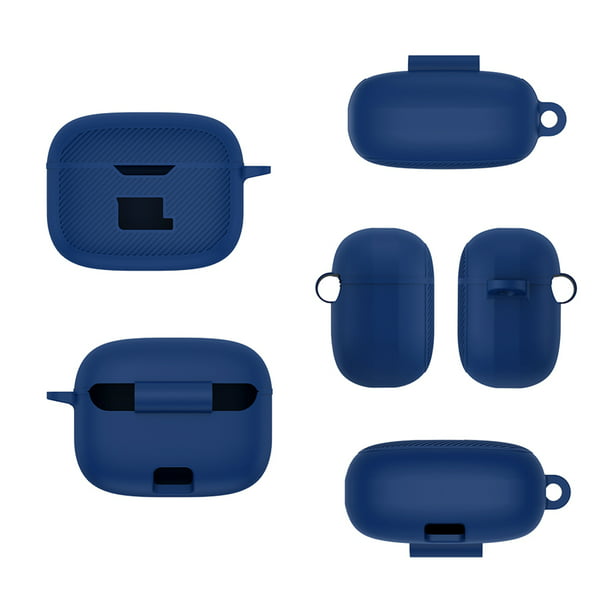 Funda de silicona para JBL Tune Flex Funda estuche para auriculares en azul