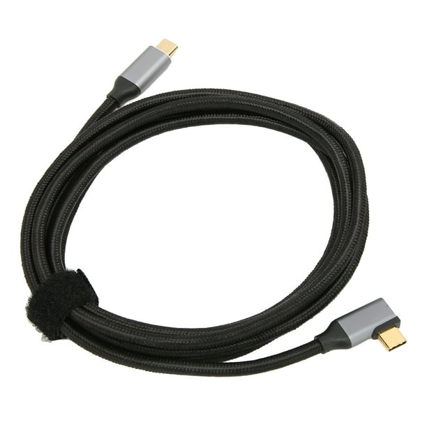 Cable USB tipo C a USB C de carga rápida, Cable trenzado de nailon  Compatible con MacBook Pro iPad, 3m, 100W, 10 pies de largo - AliExpress