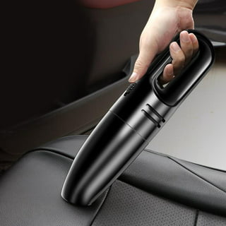 Aspirador de mano para coche Uso seco y húmedo 6000PA Portátil Extraíble  Potente Negro cableado kusrkot Aspiradora de coche