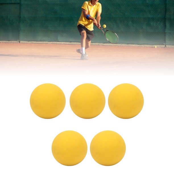  Tubo de 3 pelotas de entrenamiento de tenis : Deportes y  Actividades al Aire Libre