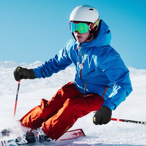 Guantes de esquí de nieve para niños Guantes de invierno impermeables y  resistentes al viento Térmicos