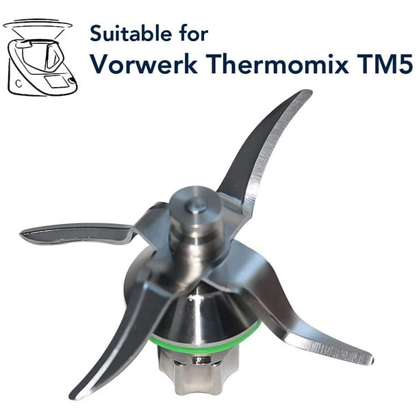 Cuchilla de repuesto para Thermomix TM5 de Vorwerk ACTIVE Biensenido a  ACTIVE