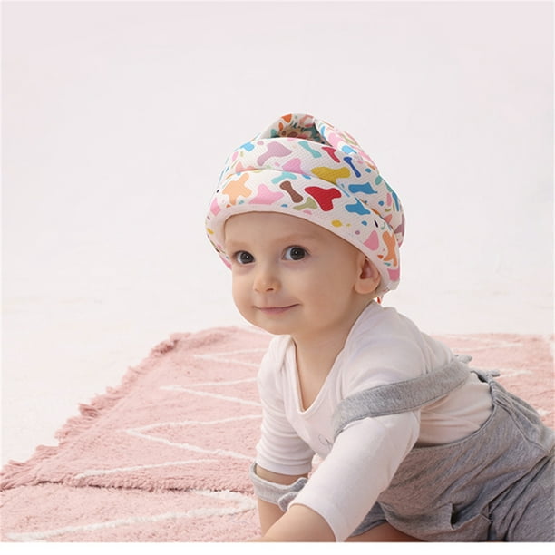 Bebé niño sombreros casco de seguridad protector de cabeza niños cabeza  suave gorras protectoras Zulema Casco de seguridad para niños