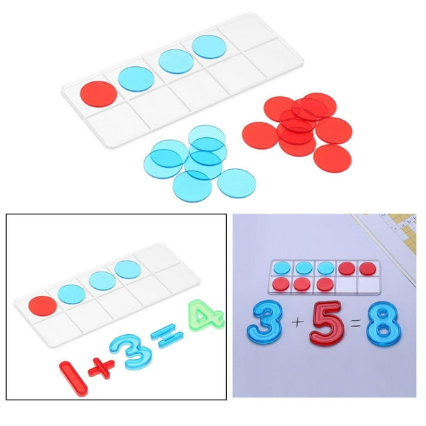 2-5pack Math Counting Toy Number Counting sustros para juegos de niñas 2  piezas Zulema Juego Montessori