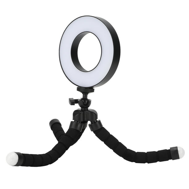 Luz 3 modos de luz Luz de maquillaje Luz para selfies regulable de 35  pulgadas de diámetro para el hogar para grabar videos para tomar  fotografías para maquillaje ANGGREK Otros