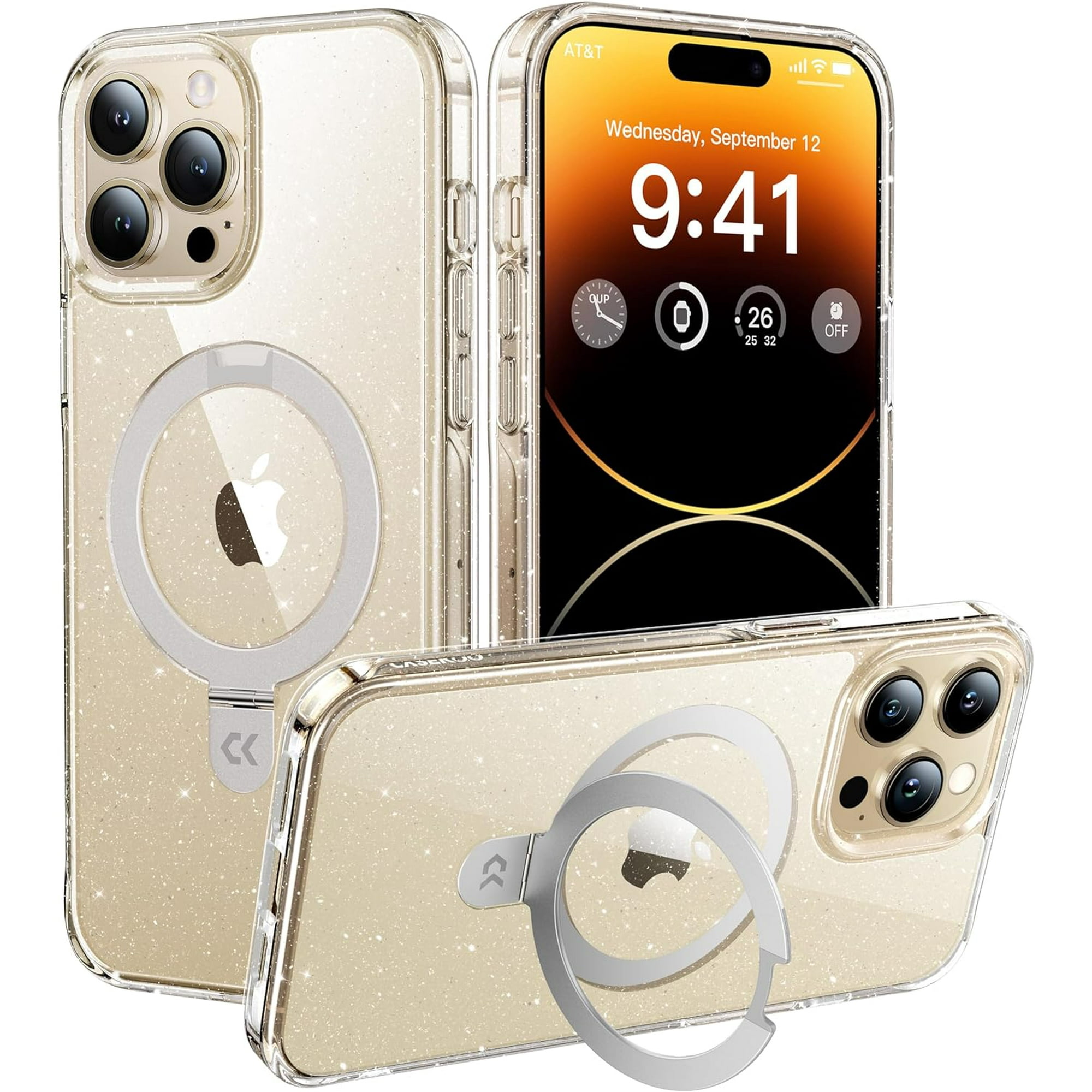Case Delgado Magnético Para iPhone 15 Pro Max 6.7 + Cargador
