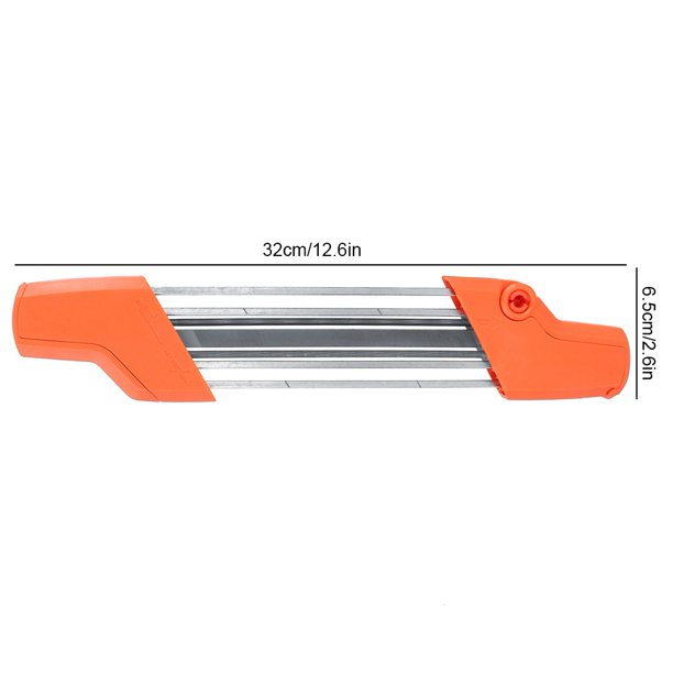 STIHL Afilador de cadena de motosierra, 2 en 1, de 3/8 pulgadas.