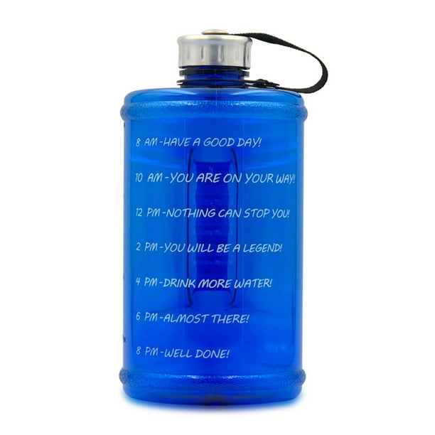 Time Marker Motivation Water Bottle