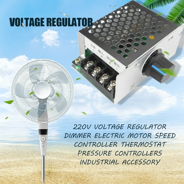 Regulador de voltaje 220V Regulador de velocidad del motor