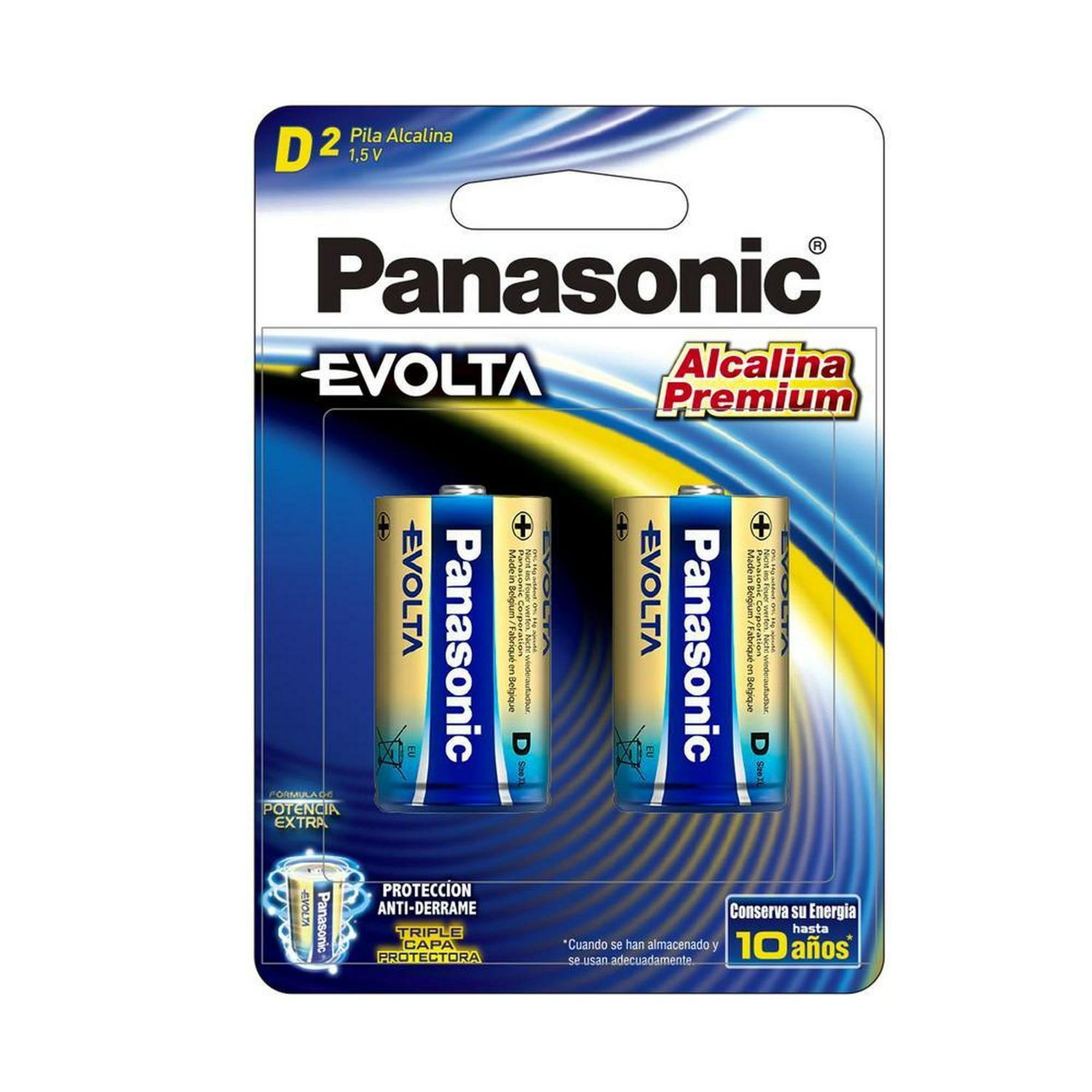 Pila Panasonic Evolta Alcalina D Con 2 1.5v Lr20 Panasonic D
