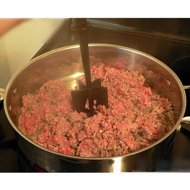 Molinillo de carne, 5 cuchillas curvas, triturador de patatas de carne  molida, resistente al calor, herramienta