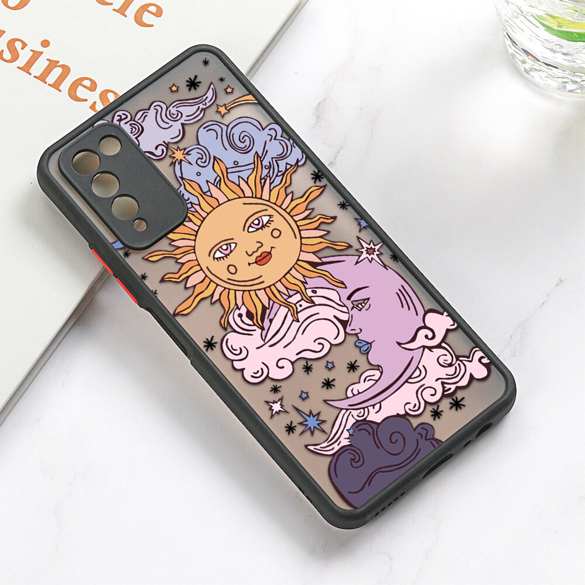 Funda Molan Cano Para Huawei Nova 5t Protector De Silicon Suave Acabado  Mate Color Azul