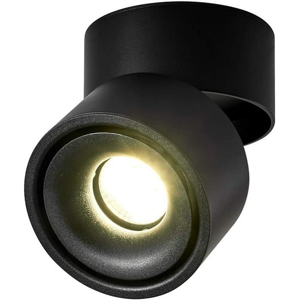 Foco LED Interior 5W, Plafón Orientable 360° Giratorio e