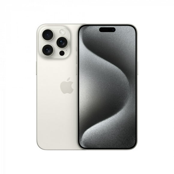 apple iphone 15 pro max 256 gb  titanio blanco