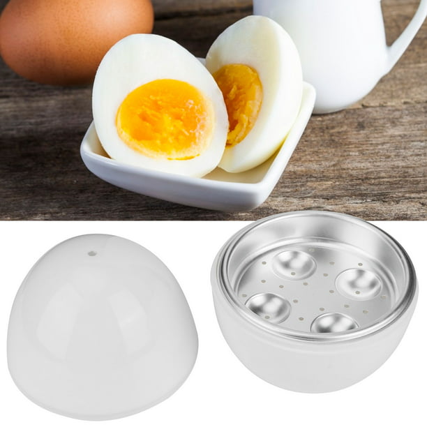 Huevo cocido perfecto en microondas