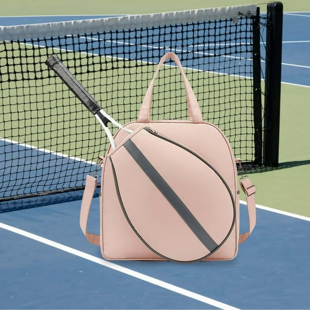 Funda para raqueta de tenis, bolsa de almacenamiento de forro