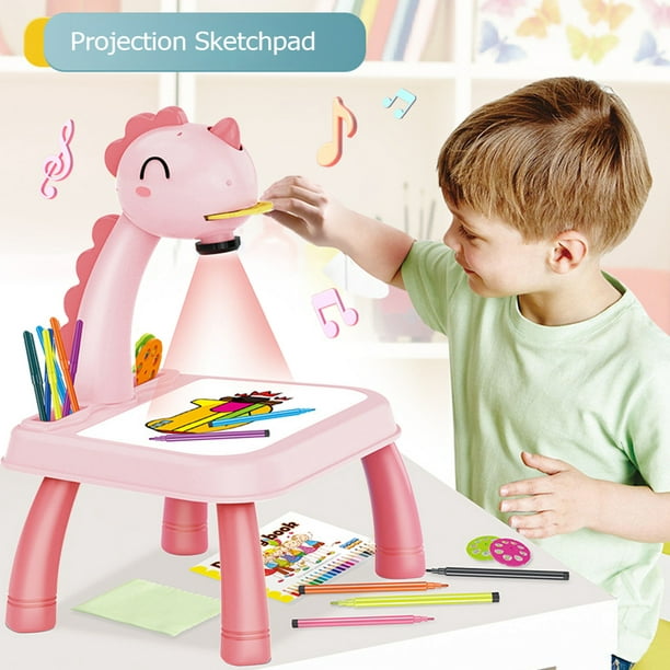 Proyector LED, mesa de dibujo artístico, juguetes para niños