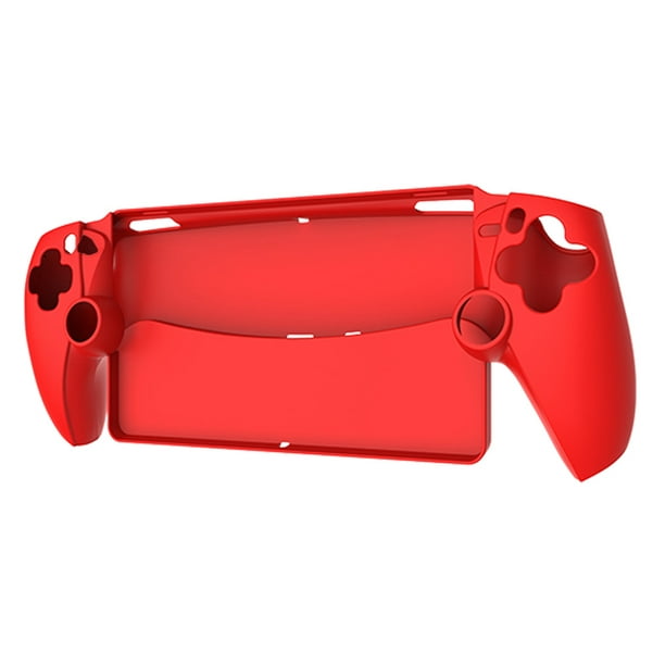 Funda Protectora de Silicona para PlayStation Portal para PS5 Portal Rojo