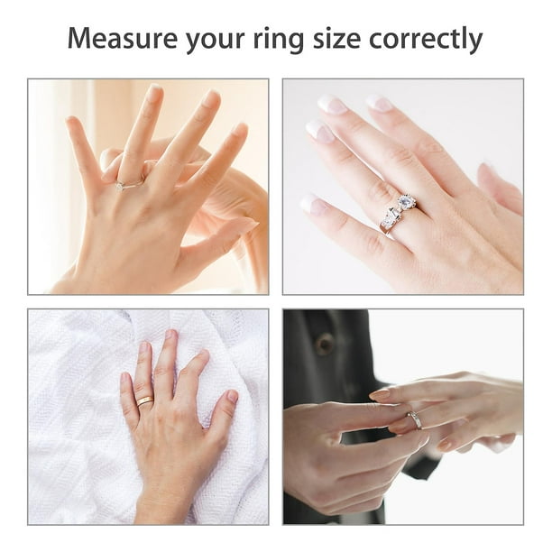 Comprar Medidor de anillo de EE. UU., medidor de dedo para anillo